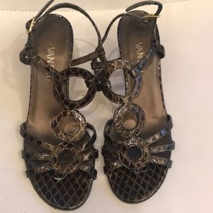 Brown Vaneli heels